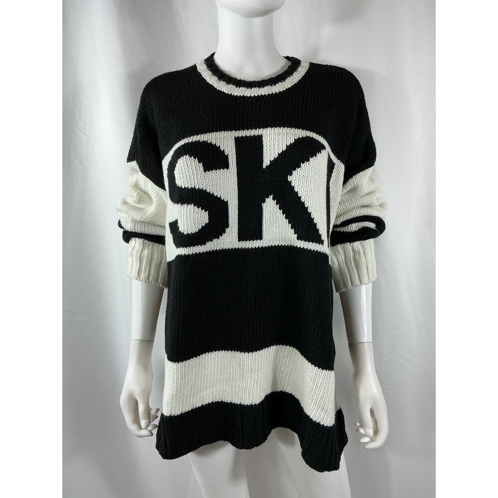 Show Me Your MuMu Black and White Sweater - Picture 2 of 5